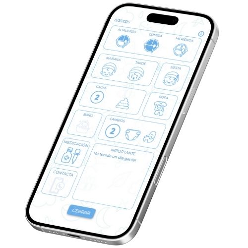 app de movil de la agenda digital para escuelas infantiles Babbyday